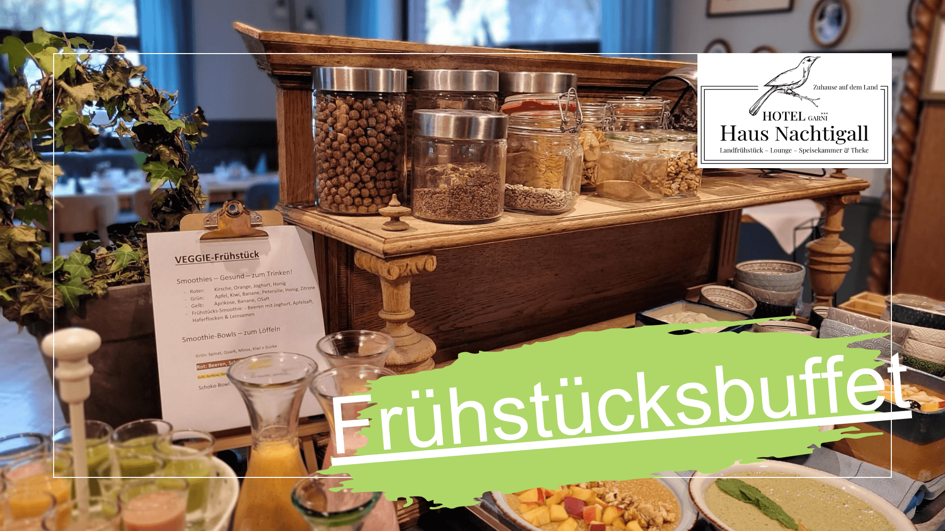 Haus Nachtigall - Frühstücksbuffet Haus Nachtigall - Frühstücksbuffet
